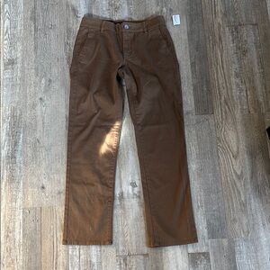 RSQ Brown Chinos Classic Cotton Blend